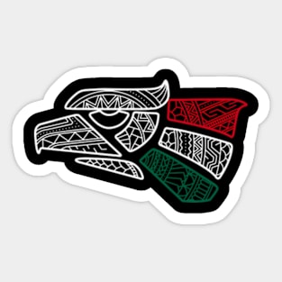 Mexico Flag Mexican Eagle Aztec Hecho En Mexico Sticker